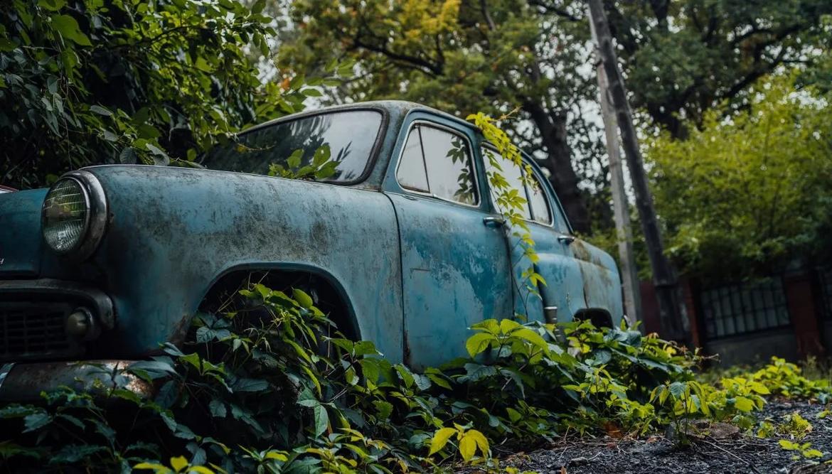 Immagine: auto-abbandonate